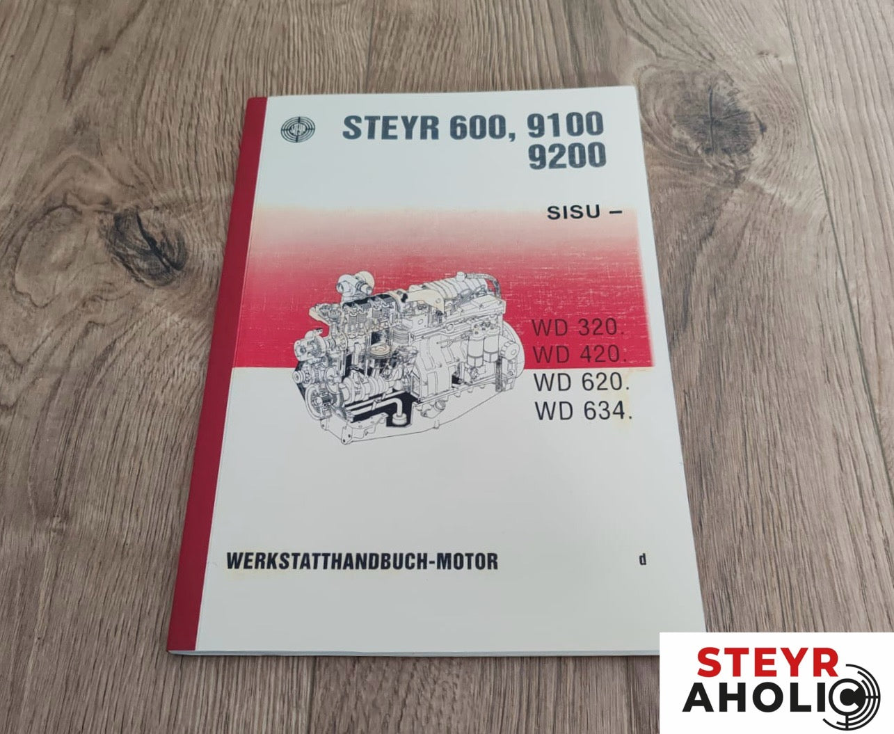 Reparaturhandbuch Steyr Motor WD 320, 420, 620, 634