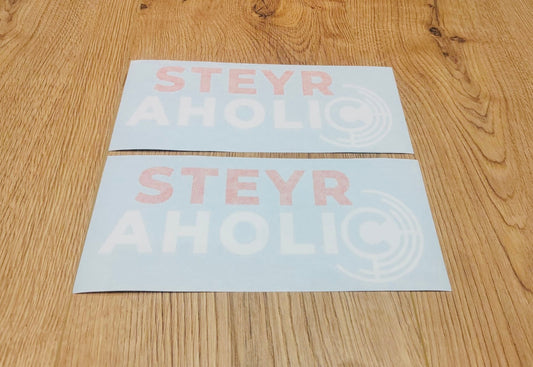 Steyraholic Aufkleberset