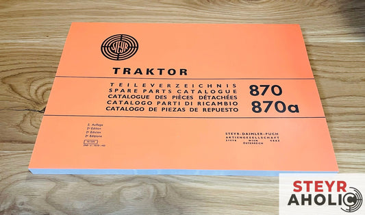Steyr Teileverzeichnis für 870(a)