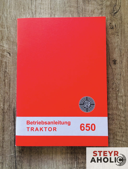 Betriebsanleitung Steyr 650