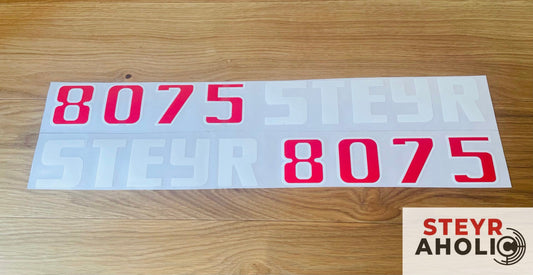 Steyr 8075 Aufkleberset