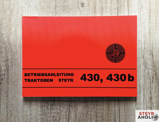 Betriebsanleitung Steyr 430