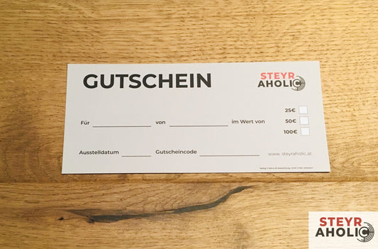 Steyraholic Gutschein