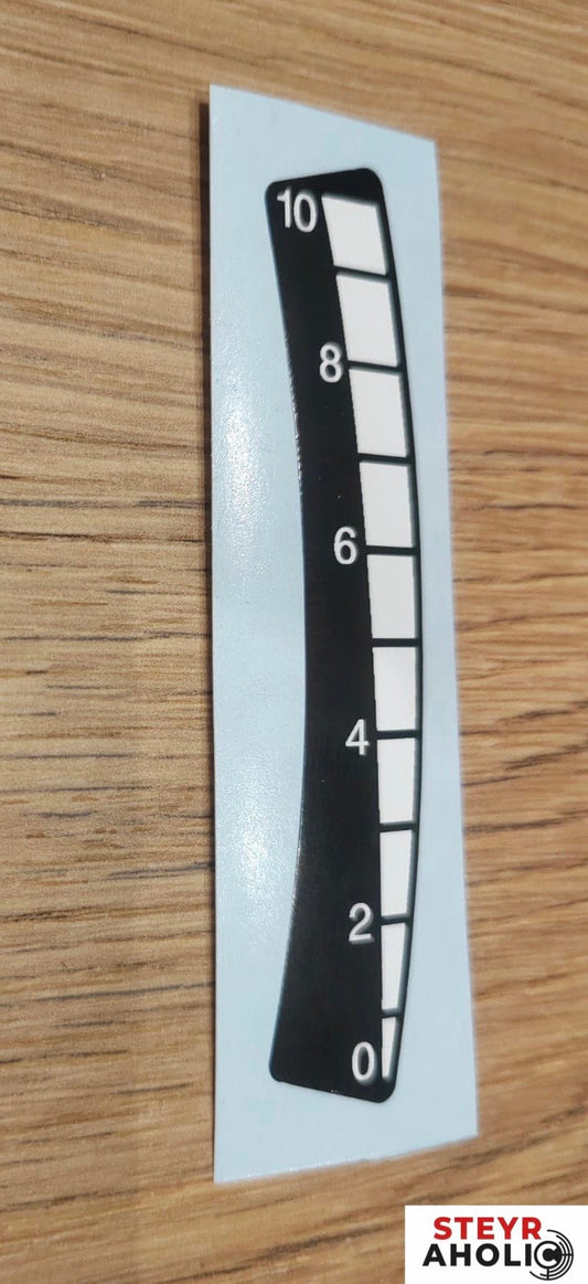 Aufkleber "Handgas"