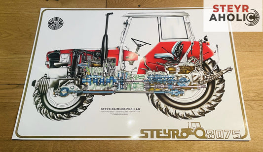 Steyr 8075 Poster