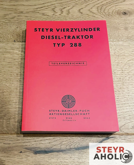 Steyr Teileverzeichnis für 288/290