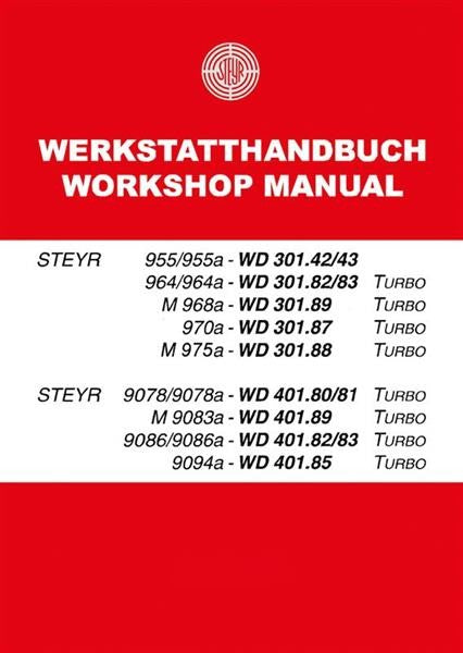 Reparaturhandbuch  Steyr WD 301 und WD 401